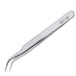 ST-15 Stainless Steel Tweezer Curved Tip
