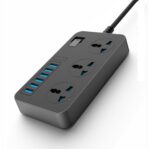 X-SCOOT XS-504 Power Socket With 3-Electric Plugs & 6-USB Ports 2Meter