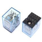Electromagnetic OMRON Relay MY4N-J 4PDT 5A 12VDC Coil 14 Pin PCB Mount