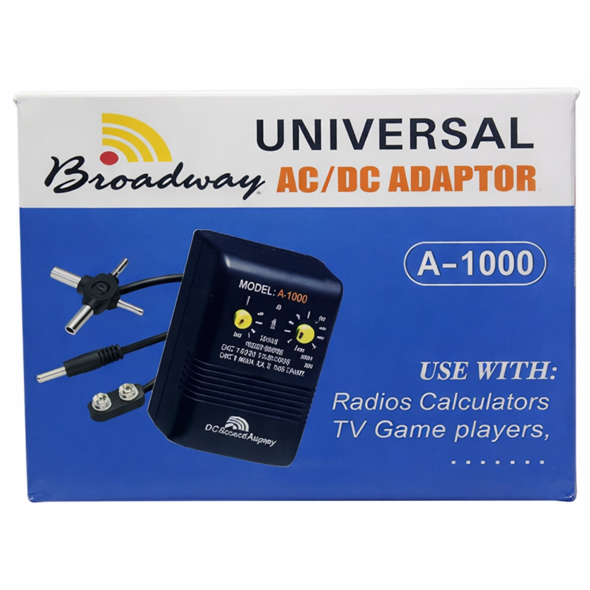 A-1000 Universal Variable Adapter 12V 1A