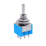MTS-203 Toggle Switch ON-OFF-ON 6A 125VAC 6 Pin