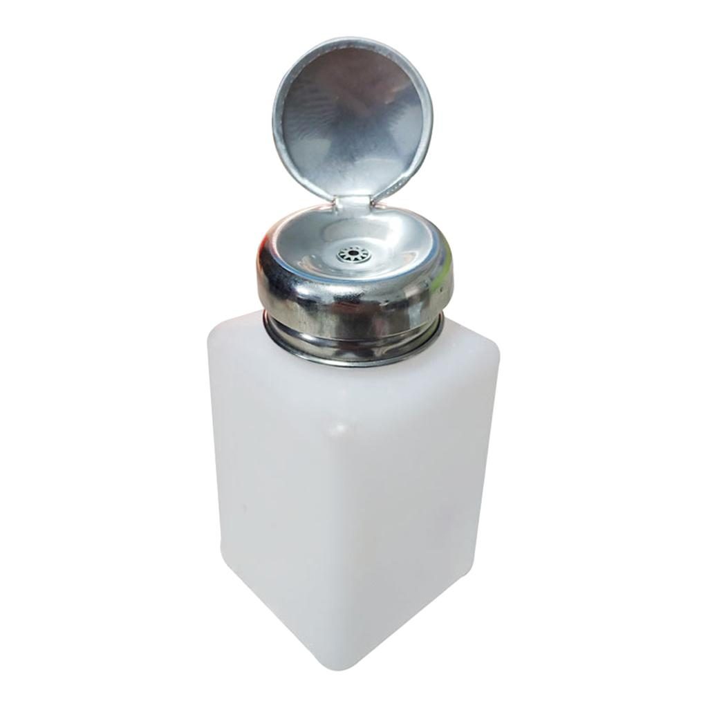 Alcohol Liquid Dispenser Container Bottle with Metal Cap 200ml - Image 2