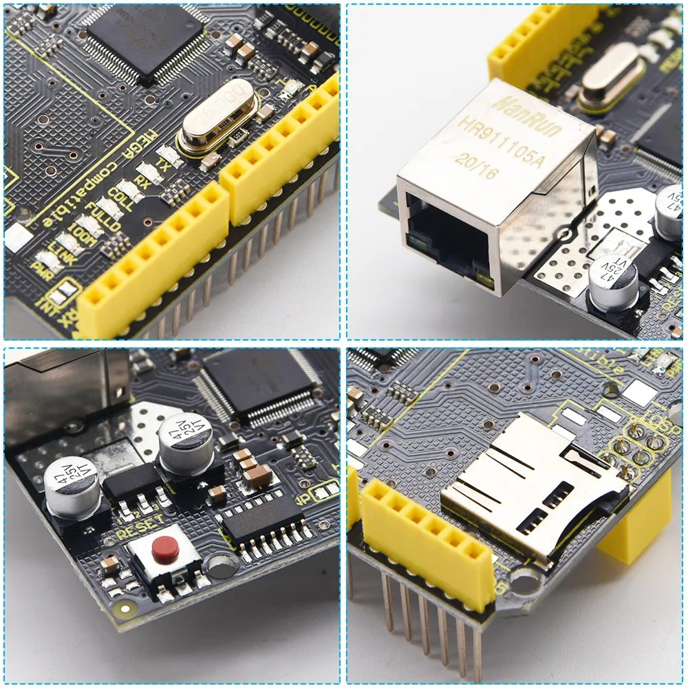 KEYESTUDIO W5100 Ethernet Shield Board For Arduino - Image 2