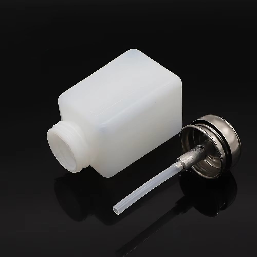 Alcohol Liquid Dispenser Container Bottle with Metal Cap 200ml - Image 4