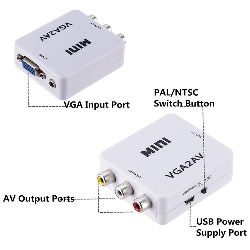 VGA to AV Audio Video Converter - Image 10