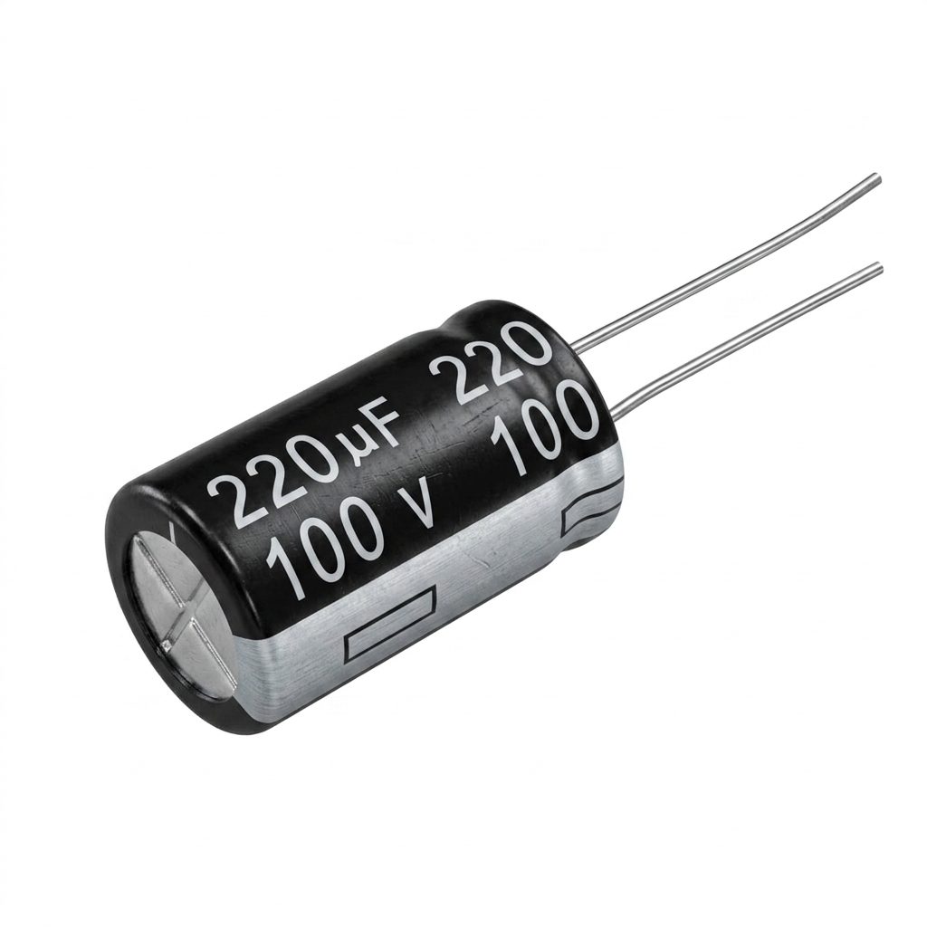 Capacitor 220µF 100V 13x21mm