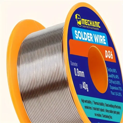 MECHANIC Solder Wire DS6 0.4mm|40Gm (Alloy:60/40) - Image 2