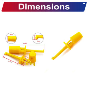 Round Small Single Test Hook Clip (3 Pcs) - Image 7