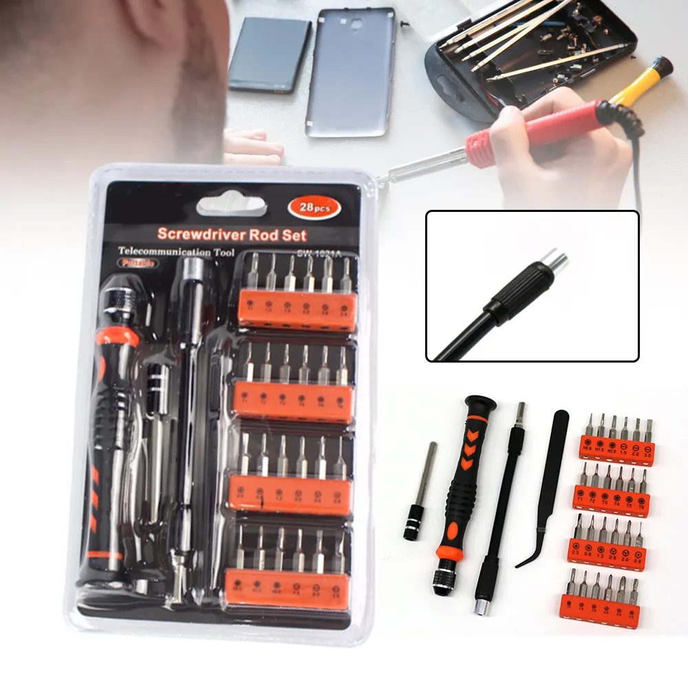 SW-1021A Screwdriver Set 28Pcs - Image 4
