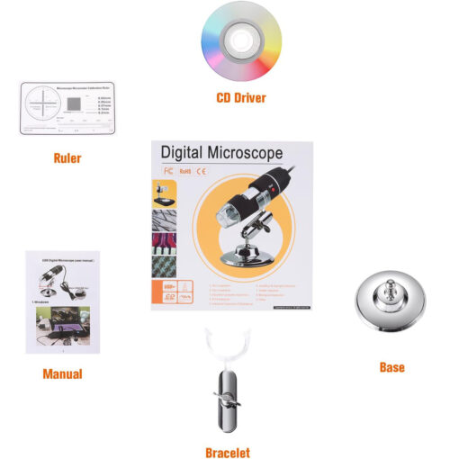 USB Digital Microscope with LED Illumination (1000X) - Image 6