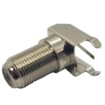 Right Angle RF Coaxial Connector for PCB Mount V4
