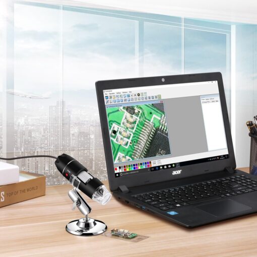 USB Digital Microscope with LED Illumination (1000X) - Image 5