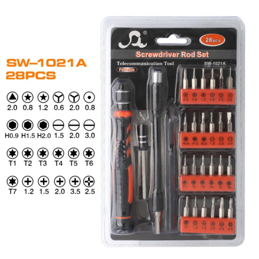 SW-1021A Screwdriver Set (28 Pcs) - Image 5