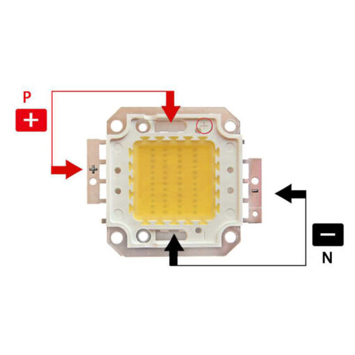 DC 12V High Power Warm White LED COB Chip 20W - Image 2