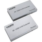 HDMI 4K KVM Extender 120M By Lan CAT 5E/6