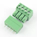 Pluggable Terminal Block 4 Pin 3.5mm Pitch (Straight Pin)