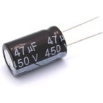 Nichicon Aluminum Electrolytic Capacitor 47uF 450V 16x26mm Made in Japan