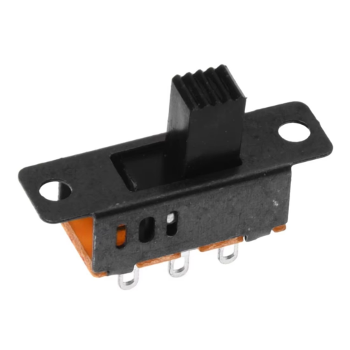 Miniature ON-OFF-ON Slide Switch DPDT 3 Position 6 Pin - SS23D32G7