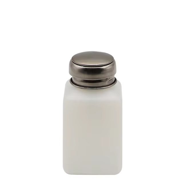 Alcohol Liquid Dispenser Container Bottle with Metal Cap 200ml - Image 3