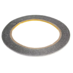 Black Double Face Tape 3mm - White Cover