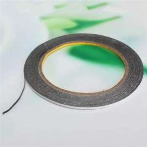 Black Double Face Tape 3mm (White Cover) - Image 3