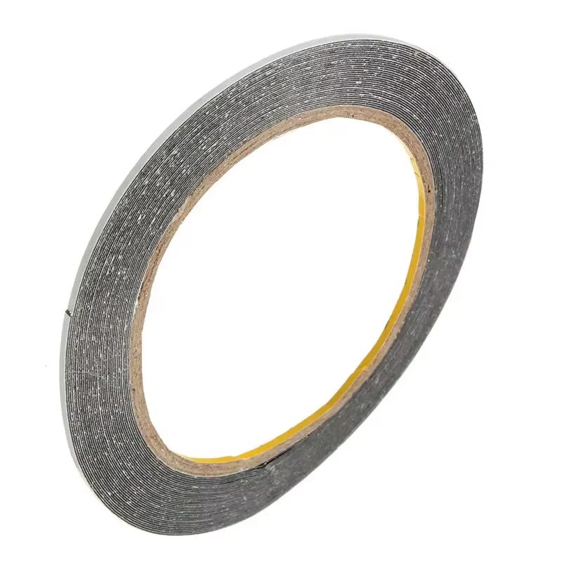 Black Double Face Tape 3mm - White Cover - Image 2