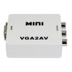 VGA Female to AV RCA Female Video Converter
