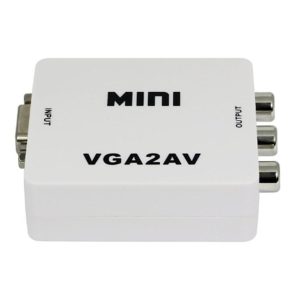 VGA Female to AV RCA Female Video Converter