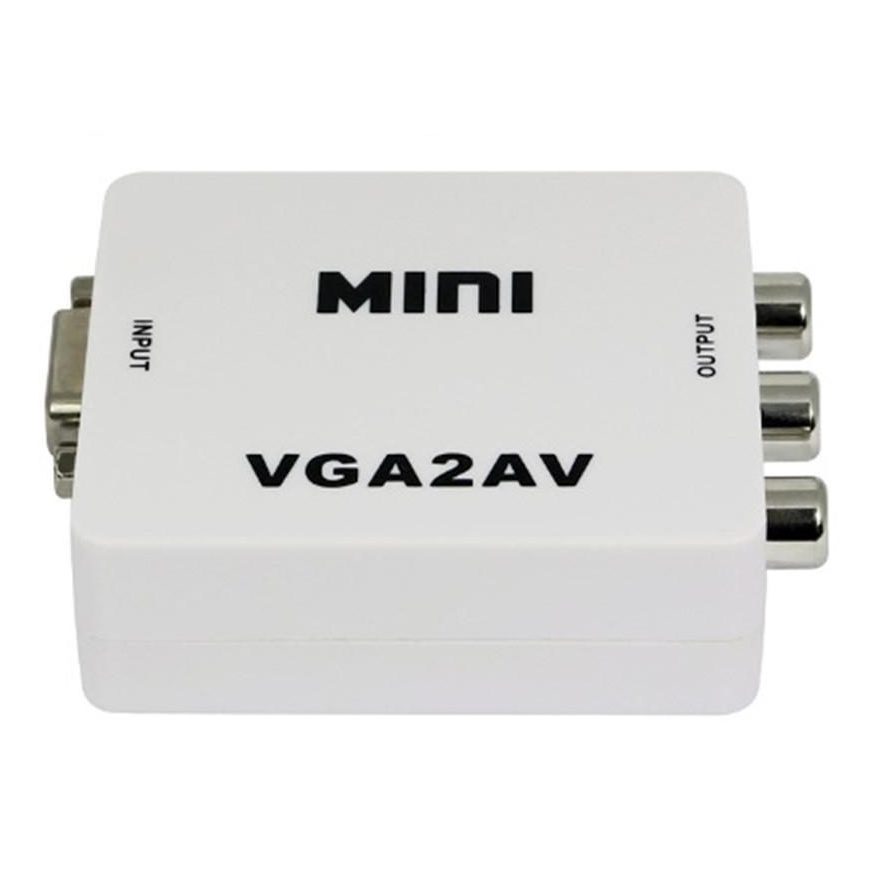 VGA Female to AV RCA Female Video Converter