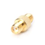 SMA Straight Adapter Female Socket to Female Socket 50 Ohm (Full Copper)