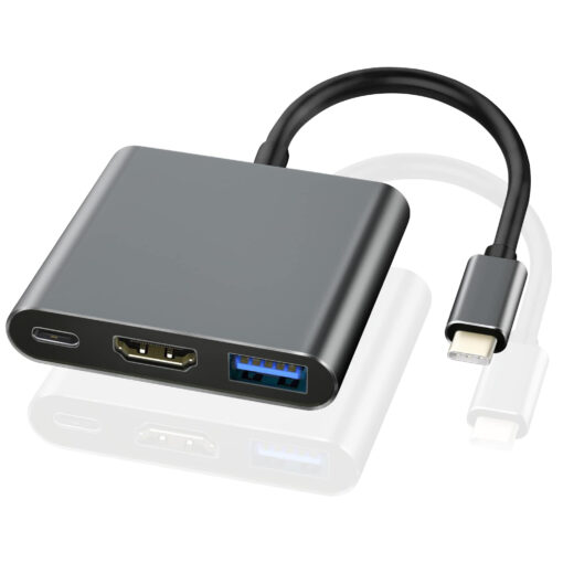 USB Type-C To HDMI & USB-C 3.0 & USB A 3.1 Adapter