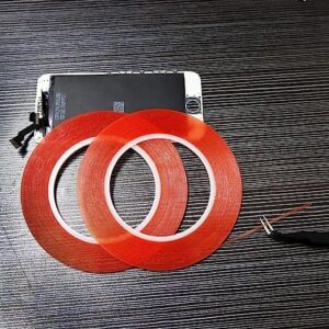 Transparent Double Face Tape 3mm (Red Cover) - Image 5