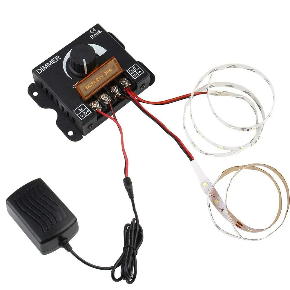 Manual LED Dimmer Control DC12-24V / 30A PWM - Image 10