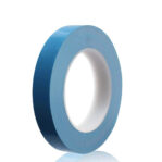 White Double Face Thermal Tape 18mm (Blue Cover)