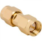 SMA Straight Adapter Male Plug to Male Plug 50 Ohm (Full Copper)