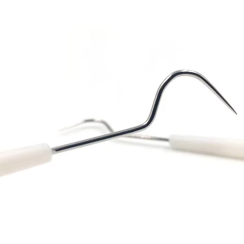 Double Hook Stainless Steel Cleaning & Opening Tool - Image 3