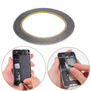 Black Double Face Tape 3mm (White Cover) - Image 5