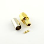 SMA-KT-3.5-RP Straight Crimp Female Plug Cable Mount Connector