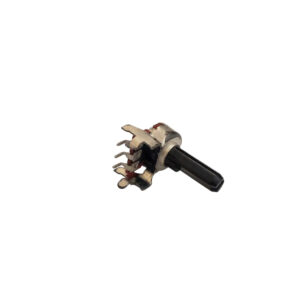 Metal Potentiometer 10KΩ 3Pin Plastic Shaft 15mm - Image 2