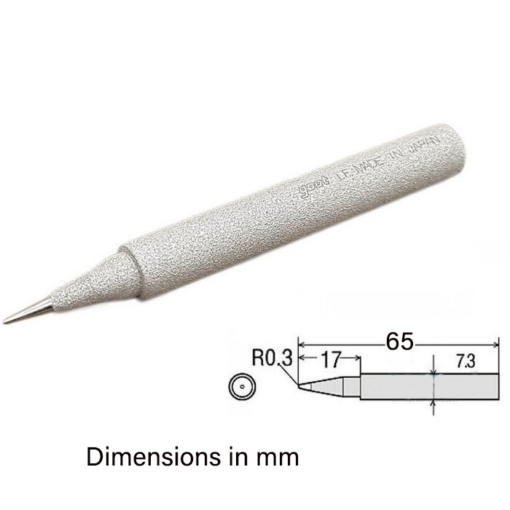 TQ-77RT-B Soldering Iron Tip (goot-Original) for TQ-77/95 - Image 2