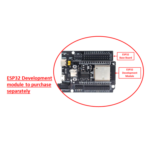 Expansion board For ESP32 30P With (Type-C , Micro USB) Dual Interface 30 Pin - Image 6