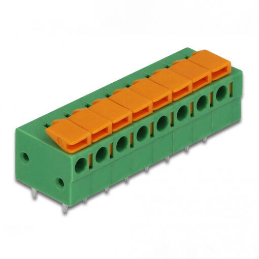 Spring Terminal Block JIEKE-142R 5.08mm 8 Way