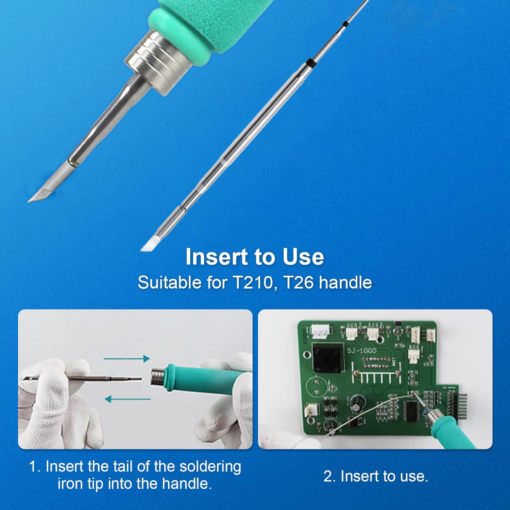 HF Soldering Iron Tips C210-K for T210 / T26 Soldering Station - Image 10