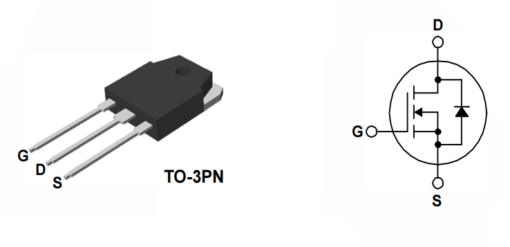 FQA23N50 N-Channel MOSFET Transistor 500V 23A TO-3P - Image 2