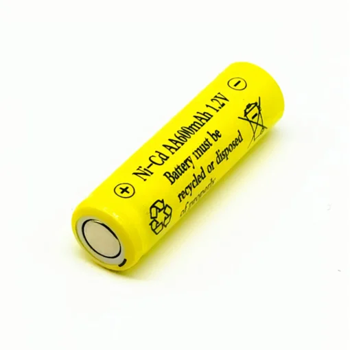 Ni-Cd AA Rechargeable Battery 600mAh 1.2V