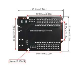 Expansion board For ESP32 30P With (Type-C , Micro USB) Dual Interface 30 Pin - Image 8