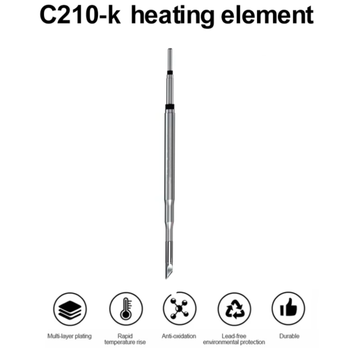 HF Soldering Iron Tips C210-K for T210 / T26 Soldering Station - Image 4