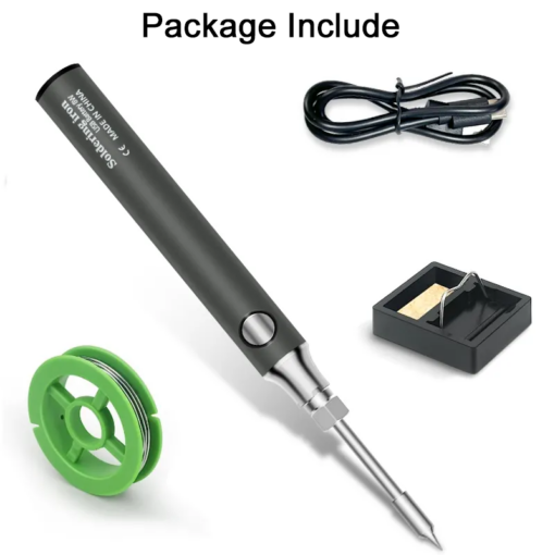 USB Charging Adjustable Temperature Soldering Iron Kit 5V 8W - Image 6