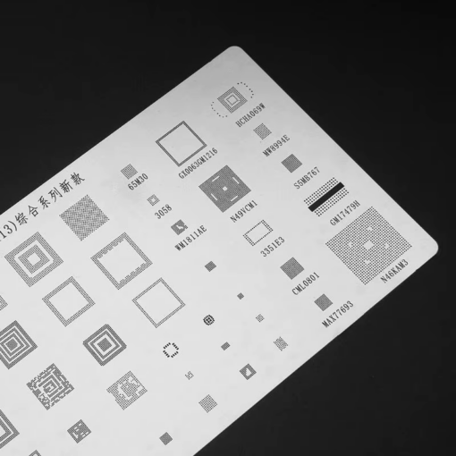 Universal BGA Reballing Stencil Plate 53 in 1 - Image 2