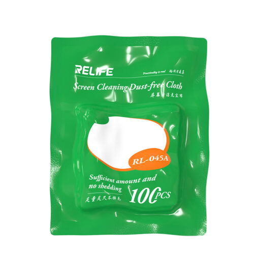 RELIFE RL-045A Screen Cleaning Dust-free Cloth 100 PCS/Bag